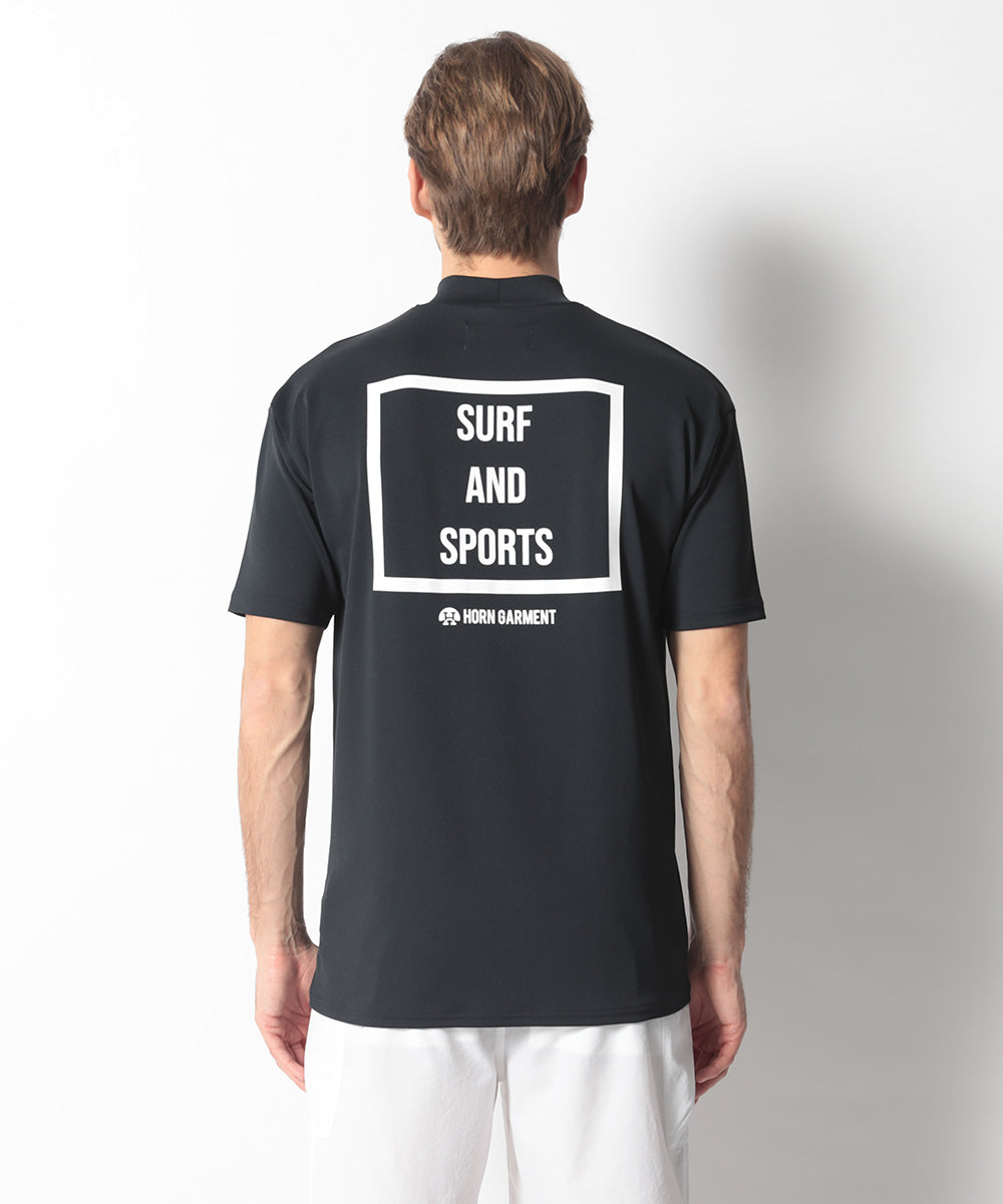 S&S Mock Neck Tee | MEN