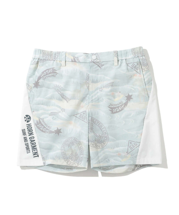 Retro Hawaiian Mesh Shorts | MEN