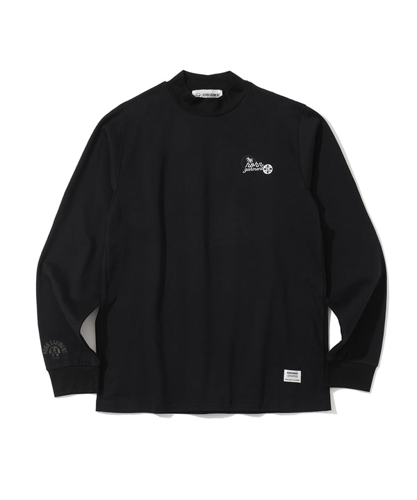 Retro Island Graphic Mock Tee