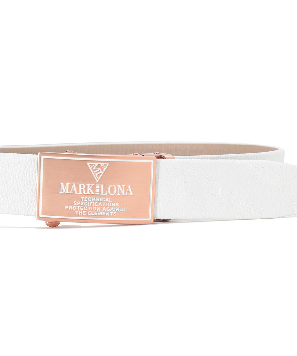 【新品】品薄商品　MARK & LONA ホワイトベルト　Mサイズ　男女兼用 新品】品薄商品 MARK & LONA ホワイトベルト Mサイズ 男女兼用 【公式