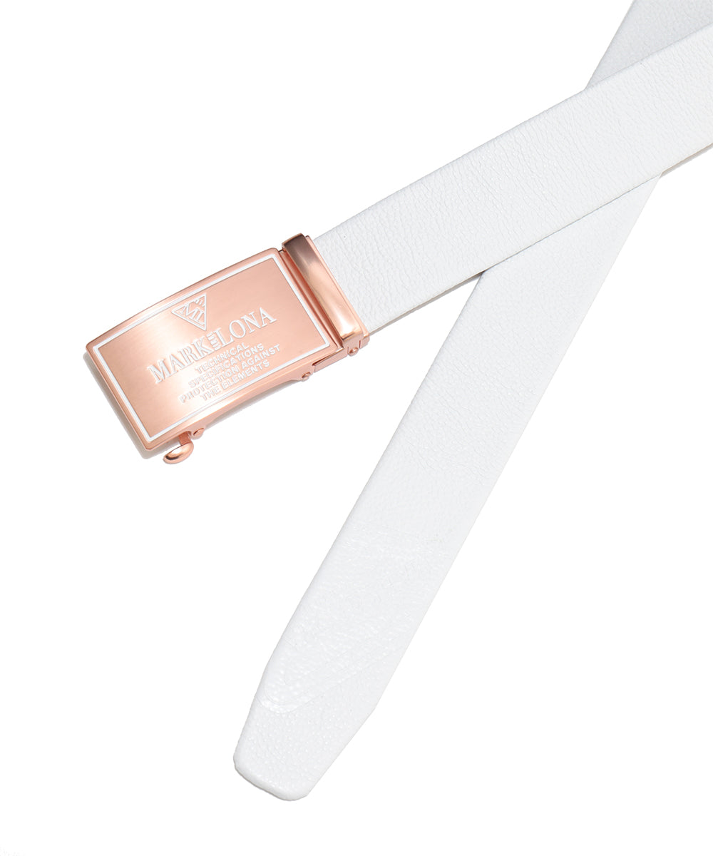 【新品】品薄商品　MARK & LONA ホワイトベルト　Mサイズ　男女兼用 新品】品薄商品 MARK & LONA ホワイトベルト Mサイズ 男女兼用 【公式