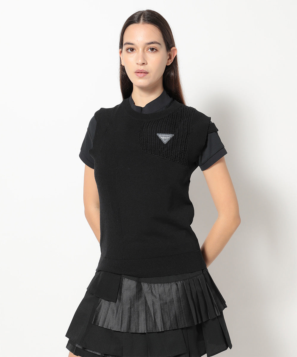 モデル:身長174cm,バスト77cm,ウエスト60cm,ヒップ88cm, 着用サイズM