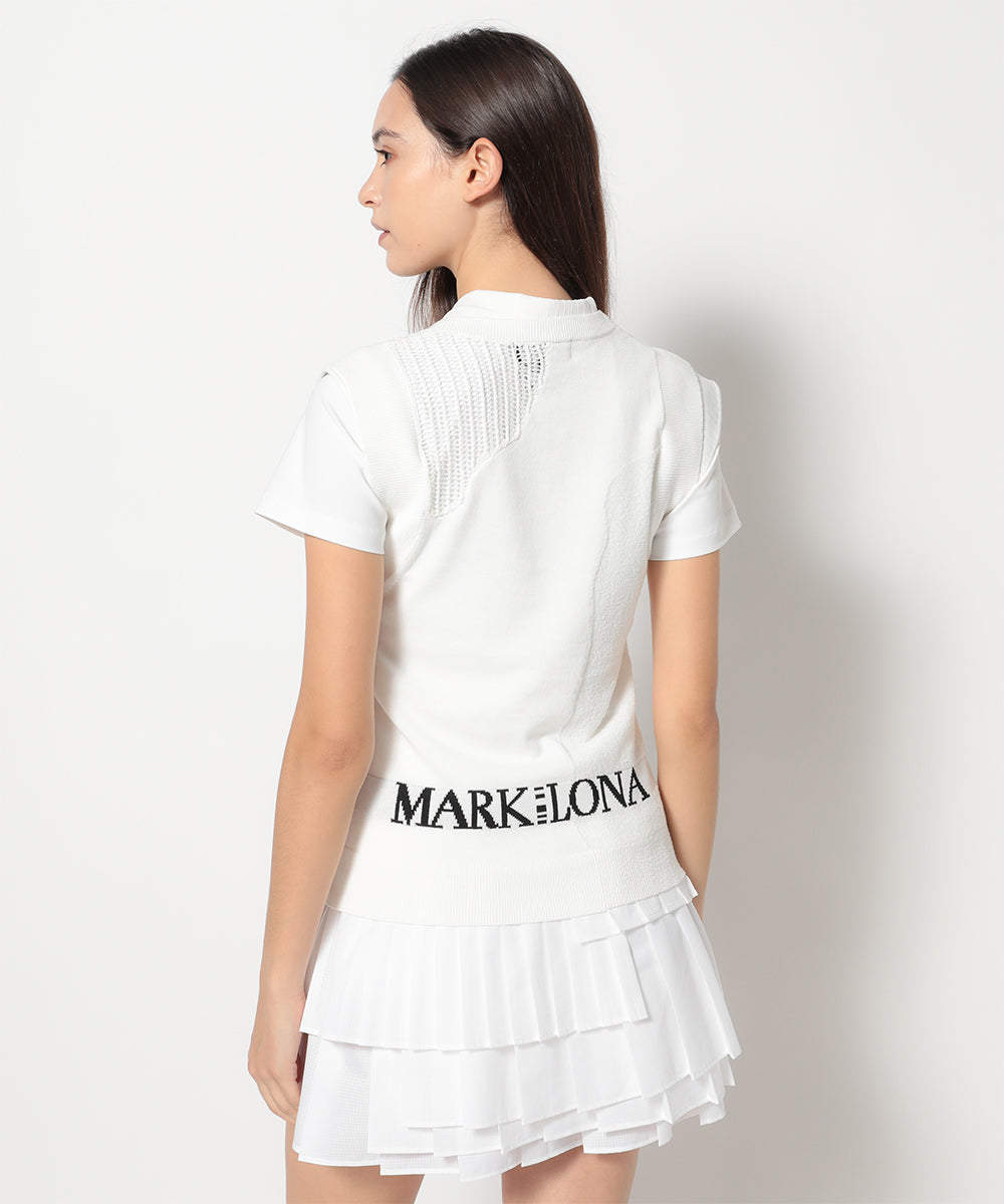 モデル:身長174cm,バスト77cm,ウエスト60cm,ヒップ88cm, 着用サイズM