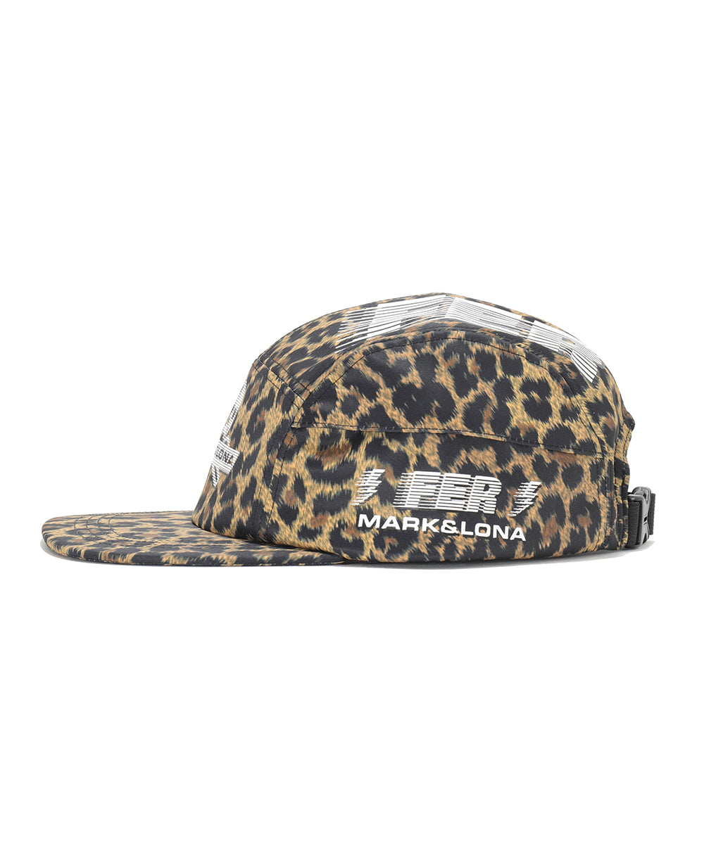 MASSES CAP J LEOPARD ジェットキャップ レオパード柄ジェットキャップ | STRAYER ブラウン - 古着屋