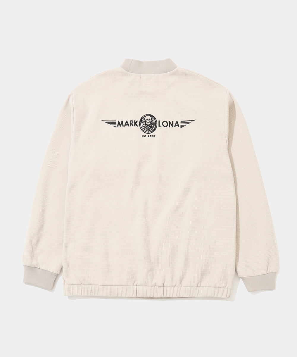 Maverick Waffle Mock Neck