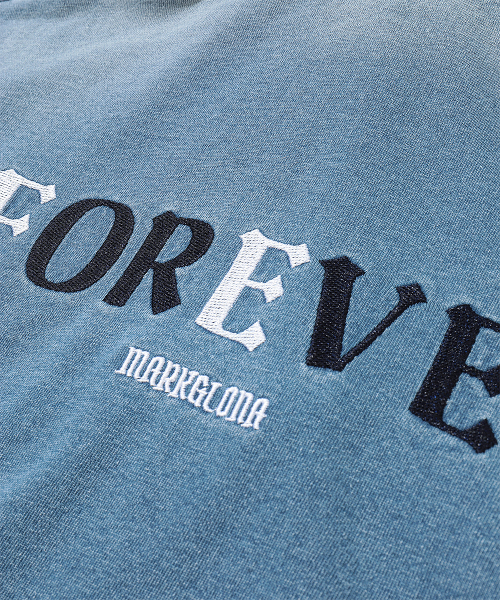 Forever Distressed Sweat Hoodie | MEN