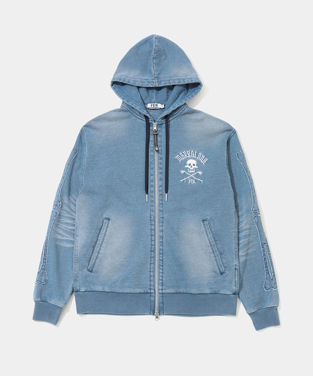 Forever Distressed Sweat Hoodie | MEN