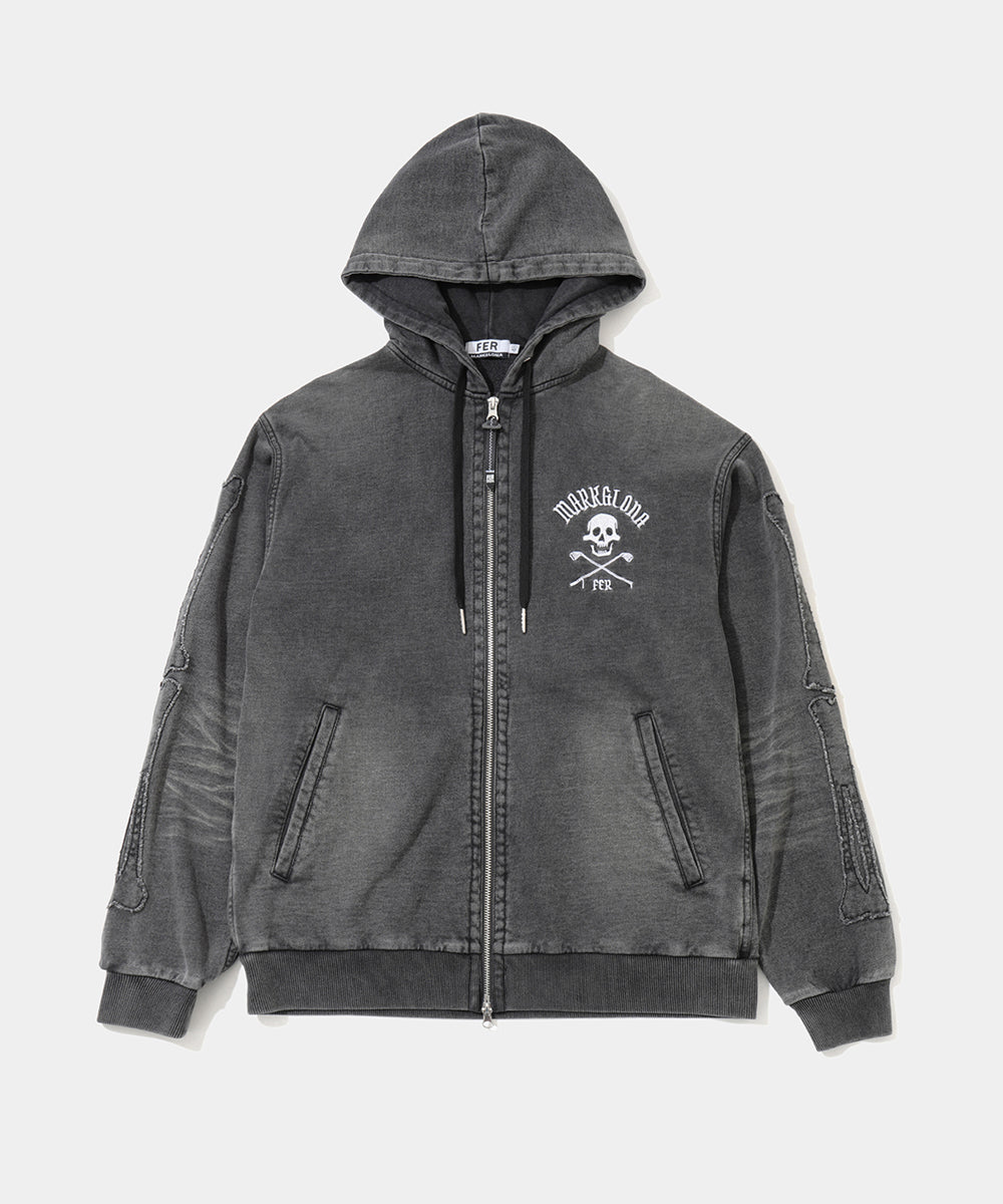 Forever Distressed Sweat Hoodie | MEN