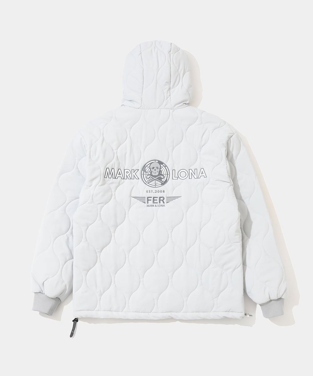 Maverick Quilted 1/2 ZIp Hoodie