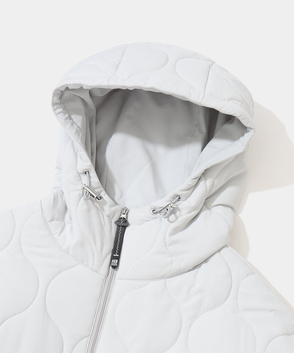 Maverick Quilted 1/2 ZIp Hoodie
