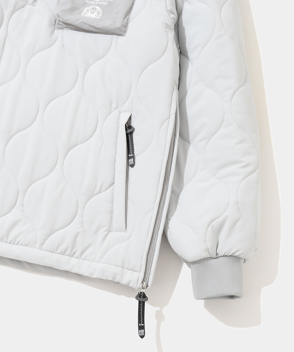Maverick Quilted 1/2 ZIp Hoodie