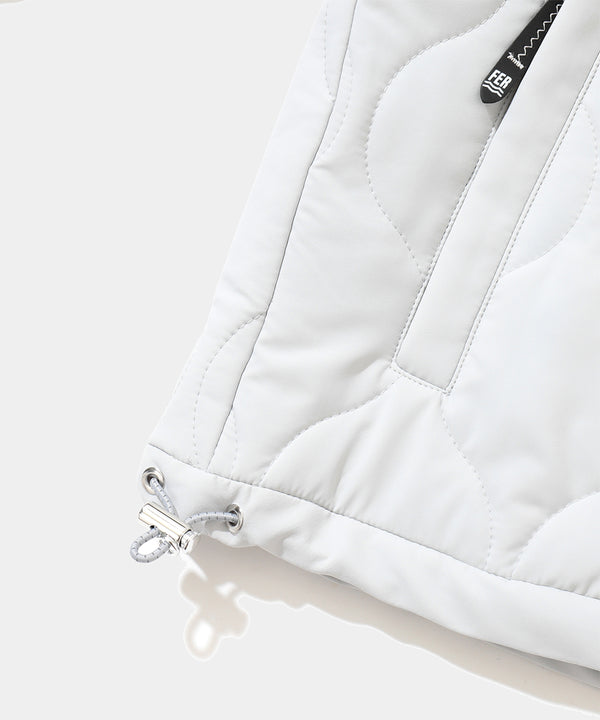 Maverick Quilted 1/2 ZIp Hoodie