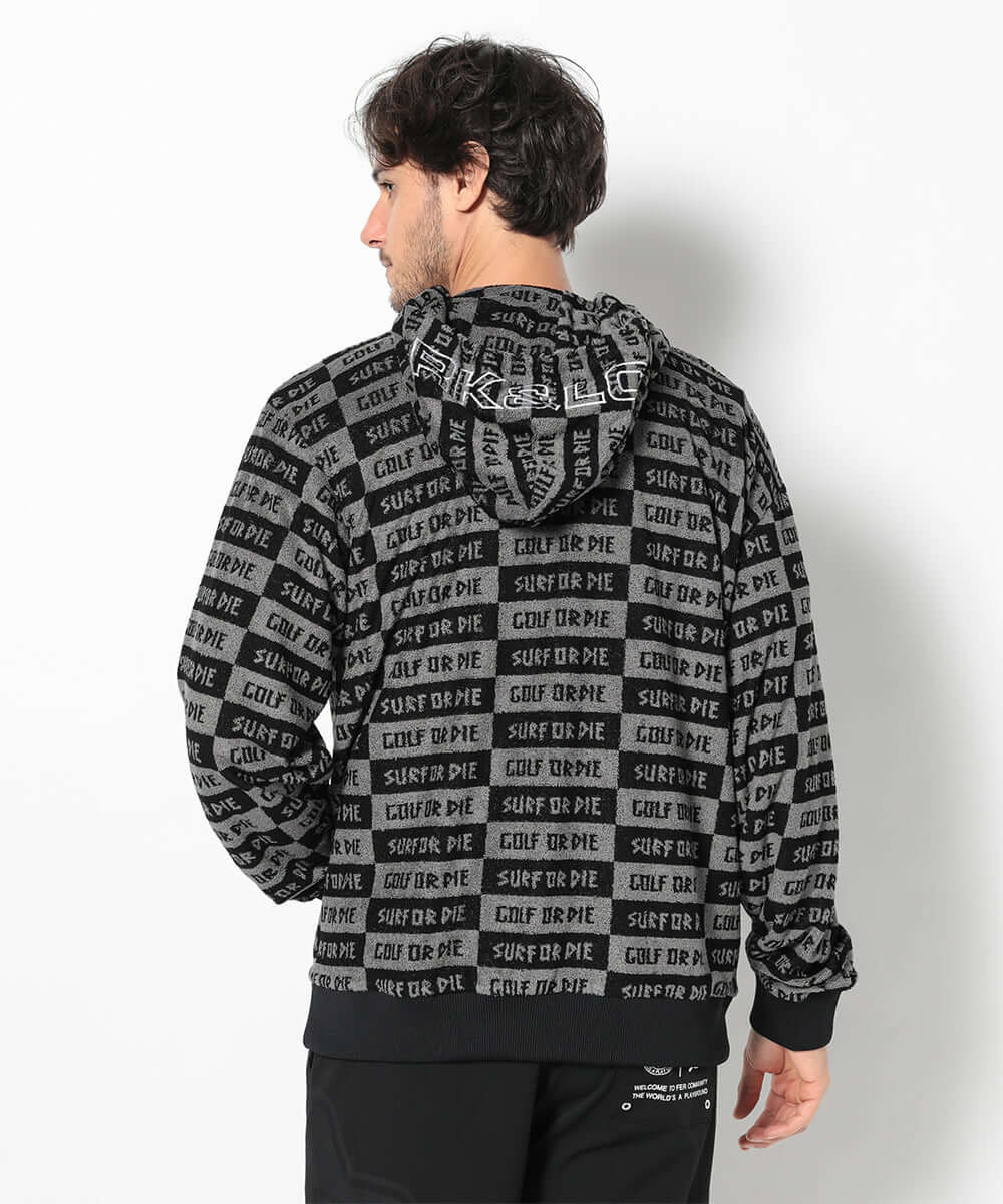 メンズウェア MARK&LONA 50 Golf or Surf Pile Hoodie Golf or Surf Pile Hoodie