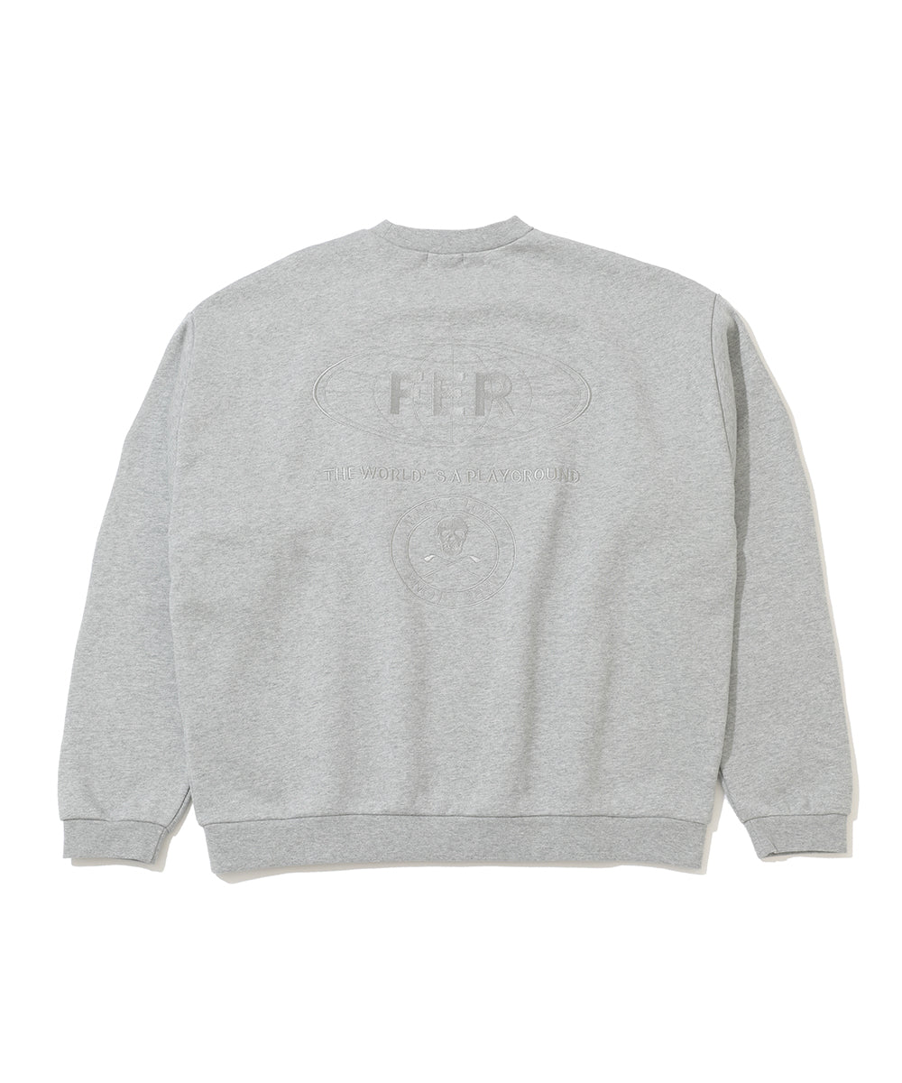 Subtle Embroidered Crew