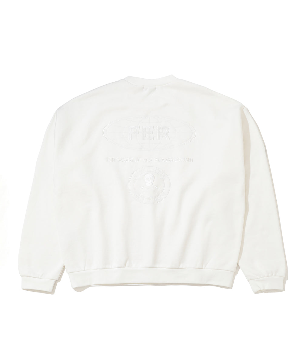 Subtle Embroidered Crew