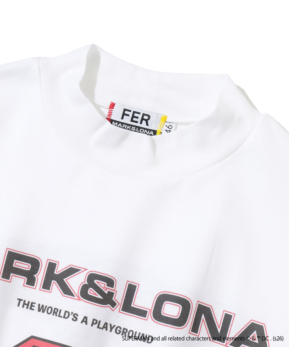 SupER Long Sleeve Mock Tee