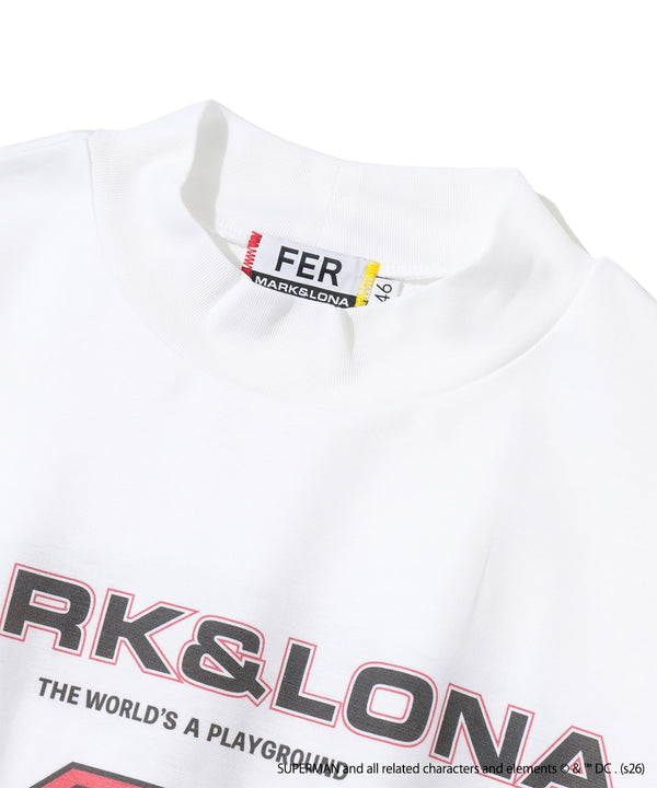 SupER Long Sleeve Mock Tee