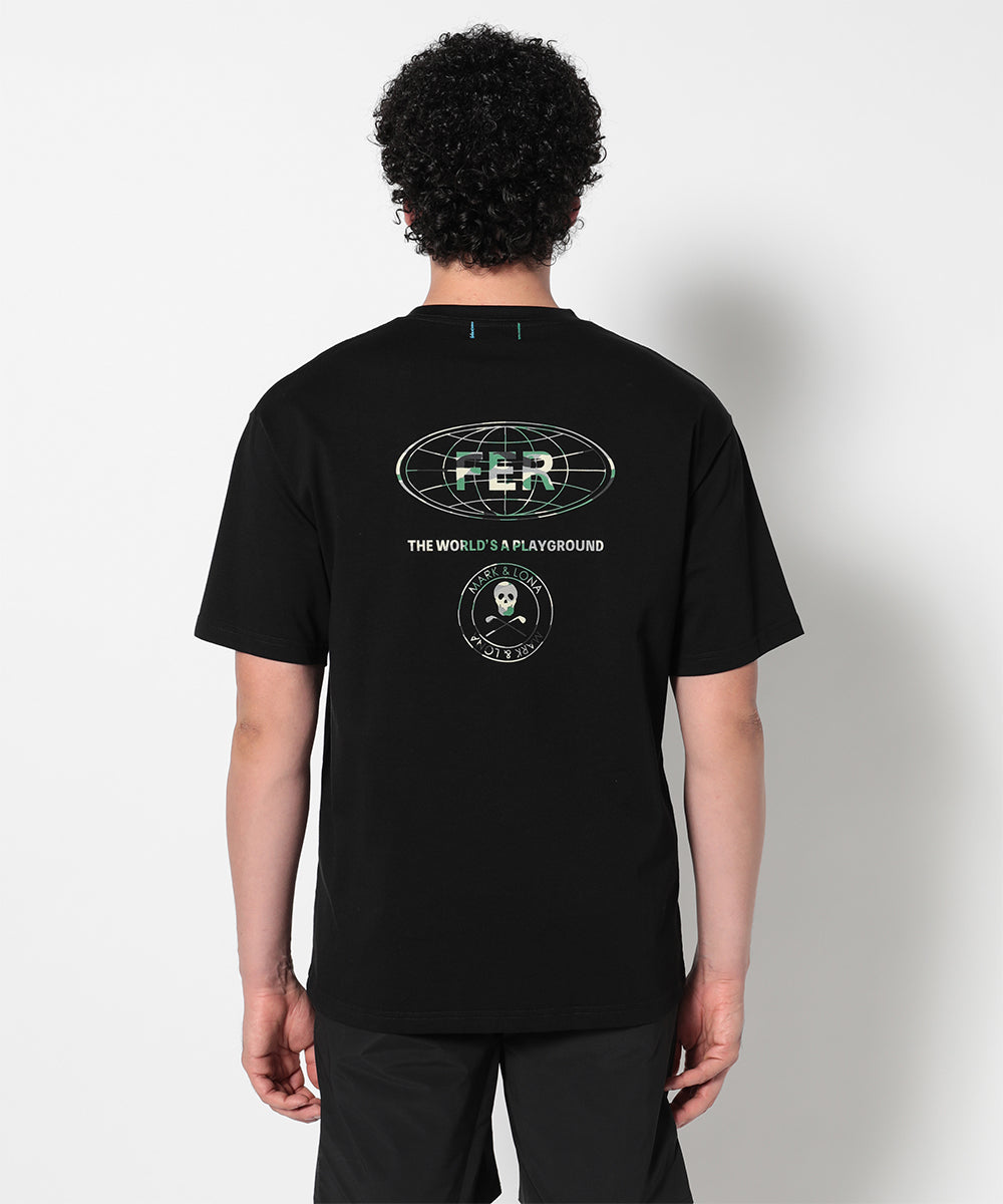 モデル:身長185cm,チェスト92cm,ウエスト77cm,ヒップ94cm,着用サイズL