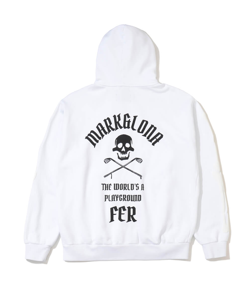 Johnson Skull Vintage Zip Hoodie