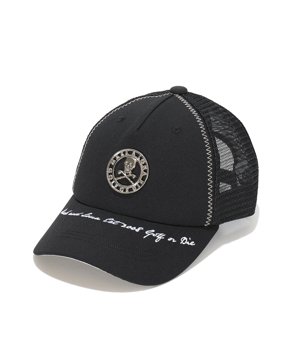 Chrome Skull Mesh Cap | MEN and WOMEN
