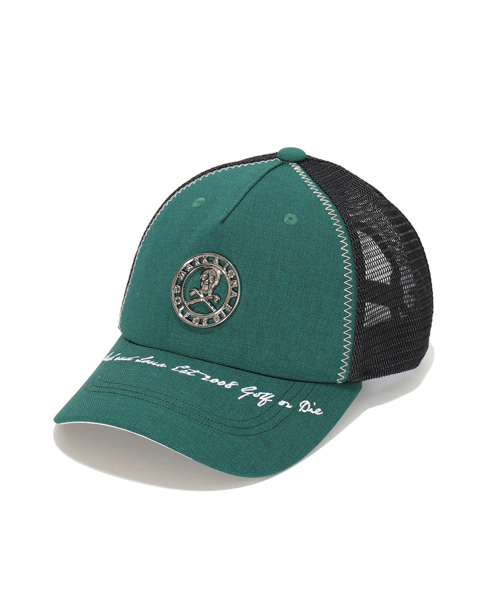 Chrome Skull Mesh Cap | MEN and WOMEN