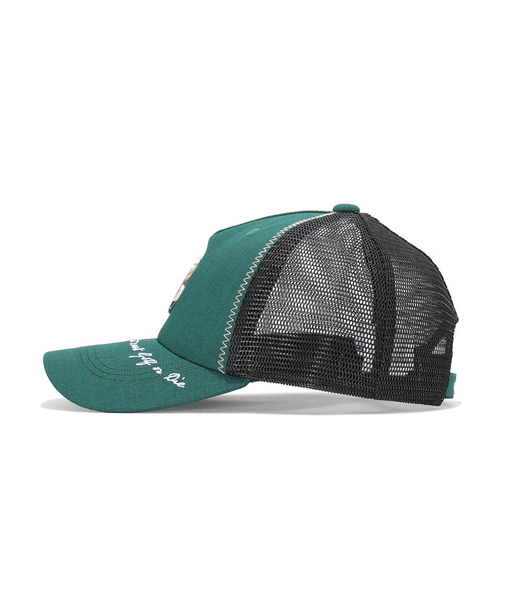 Chrome Skull Mesh Cap | MEN and WOMEN