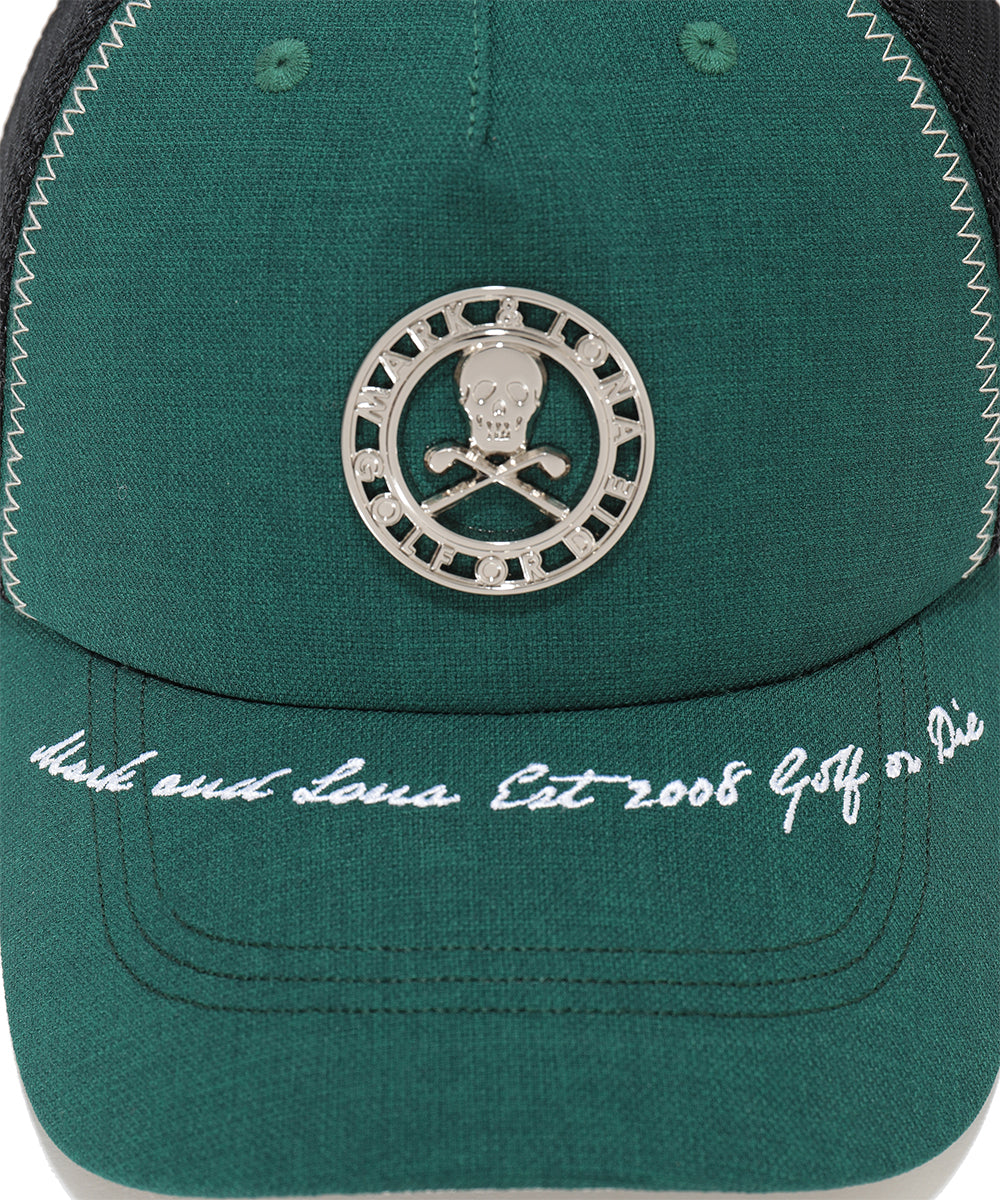Chrome Skull Mesh Cap | MEN and WOMEN