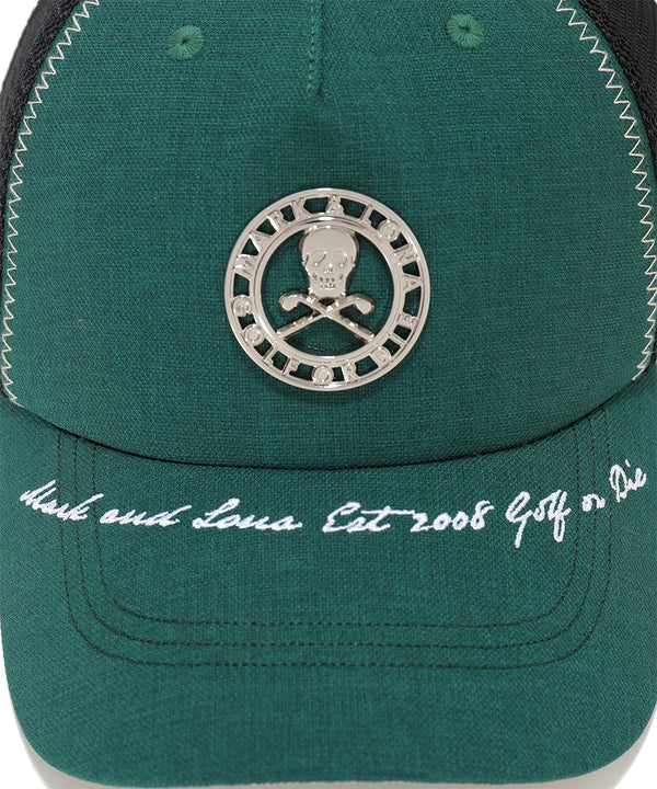 Chrome Skull Mesh Cap | MEN and WOMEN