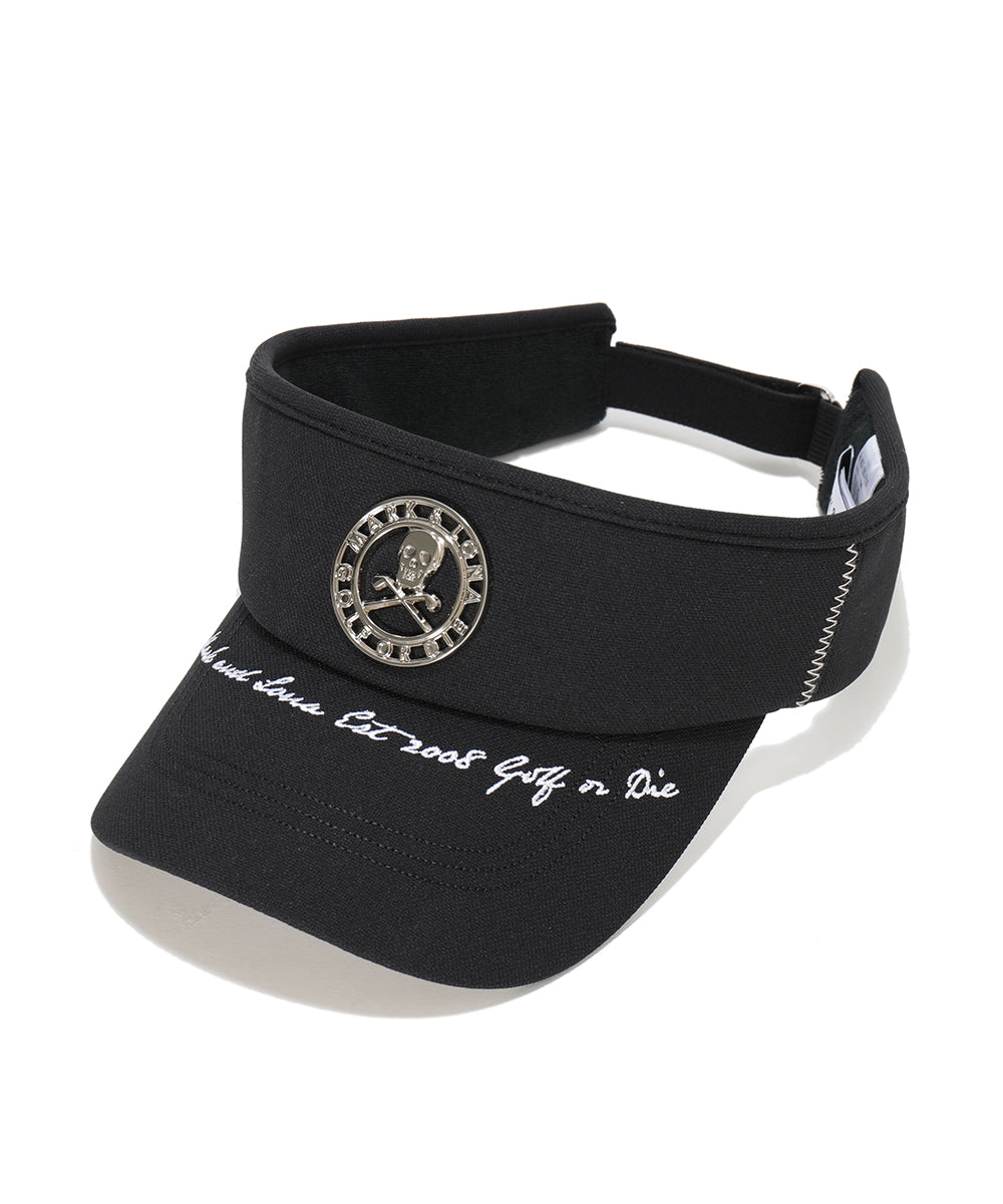 Chrome Skull Visor | MEN and WOMEN