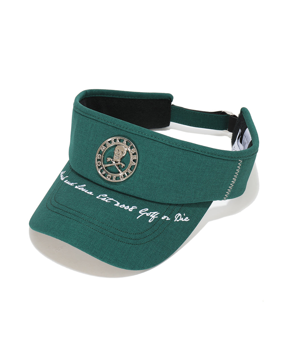 Chrome Skull Visor | MEN and WOMEN