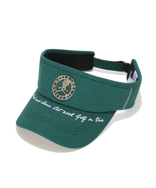 Chrome Skull Visor | MEN and WOMEN