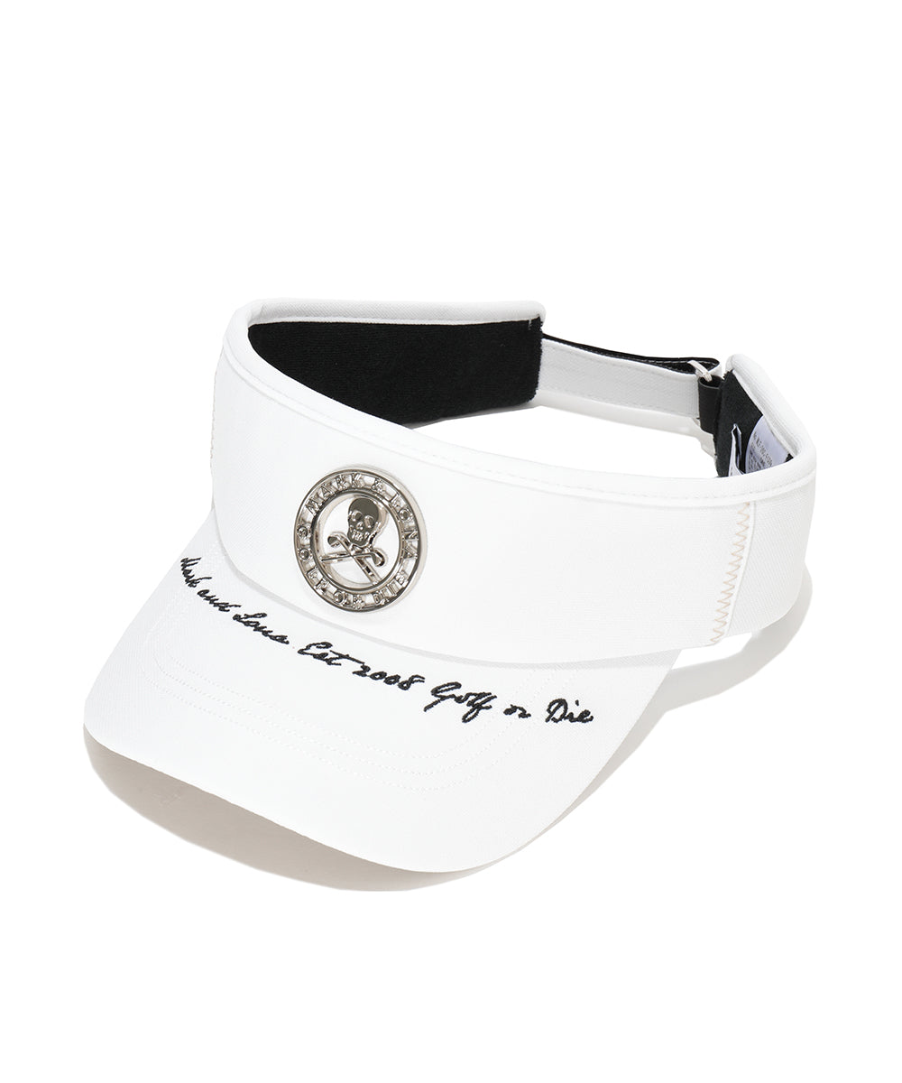 Chrome Skull Visor | MEN and WOMEN