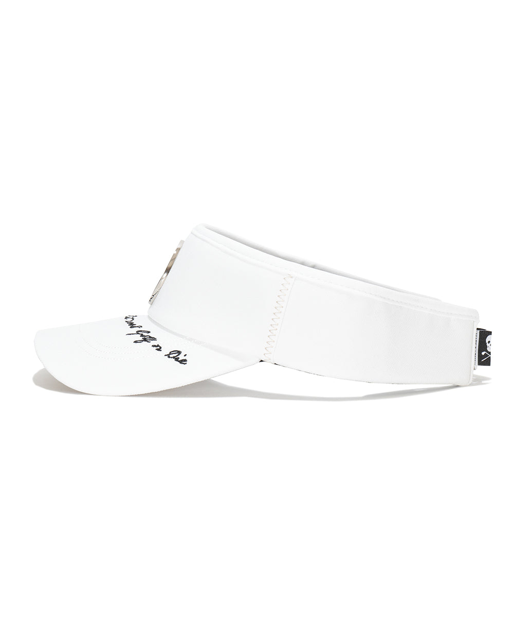 Chrome Skull Visor | MEN and WOMEN