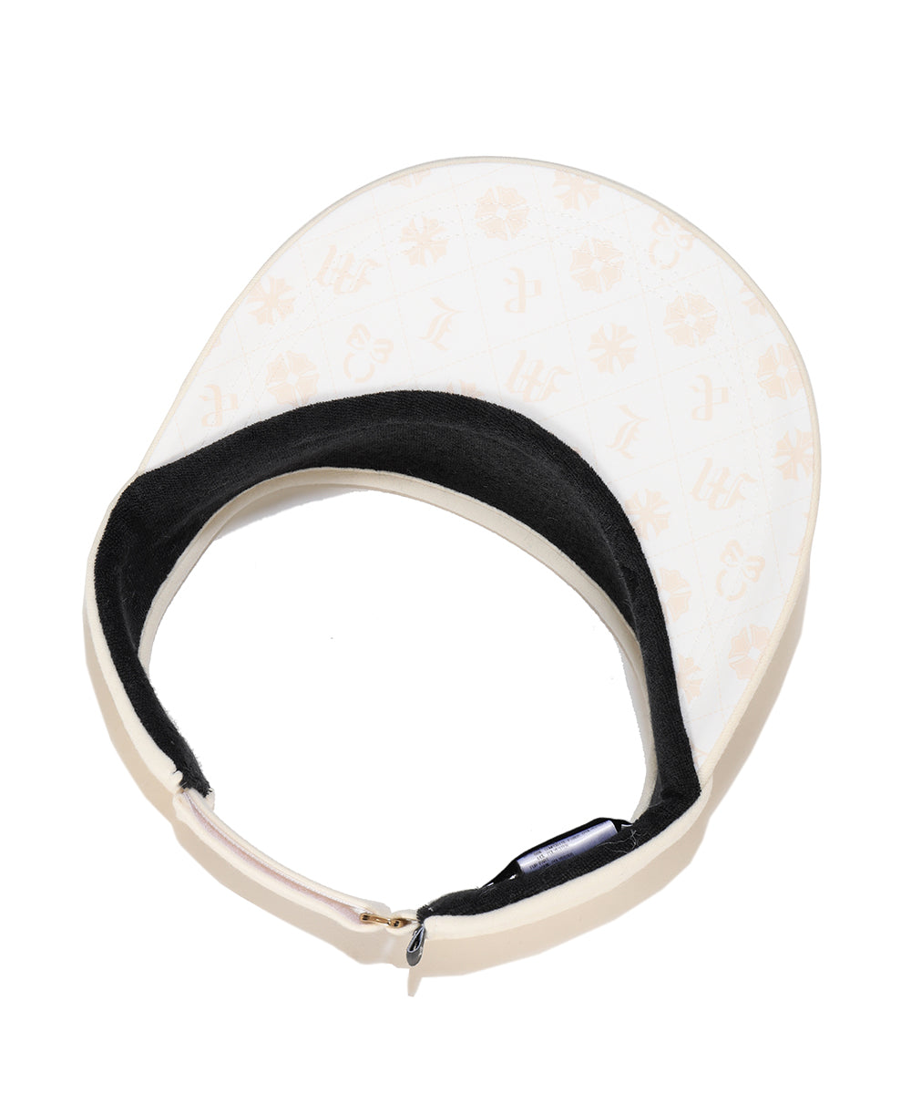 Fleur Fur Ribbon Visor | MEN and WOMEN