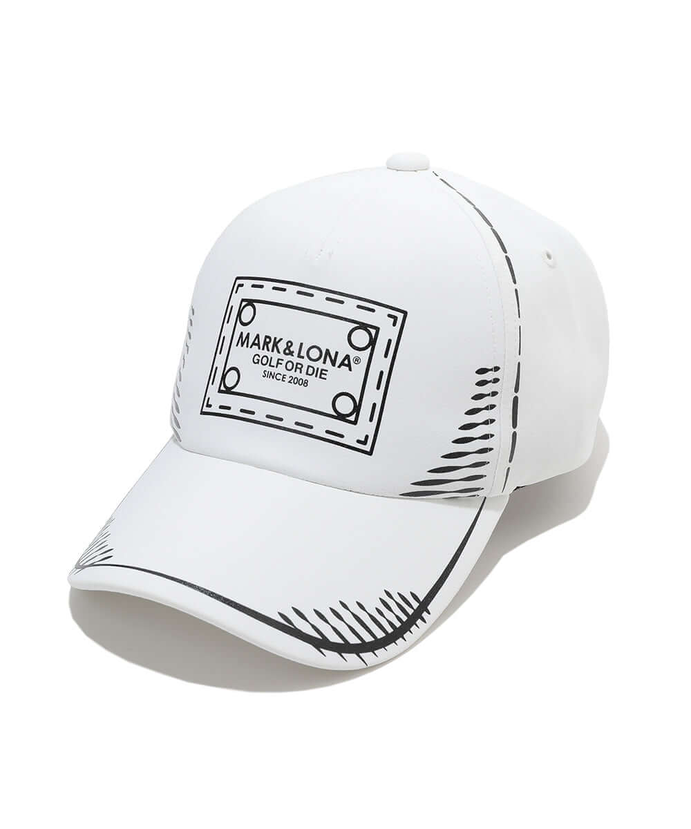 完売限定1点　新品未使用　マークアンドロナ　キャップ白　enigma 男女兼用 完売限定1点 新品未使用 マークアンドロナ キャップ白 enigma 男女兼用