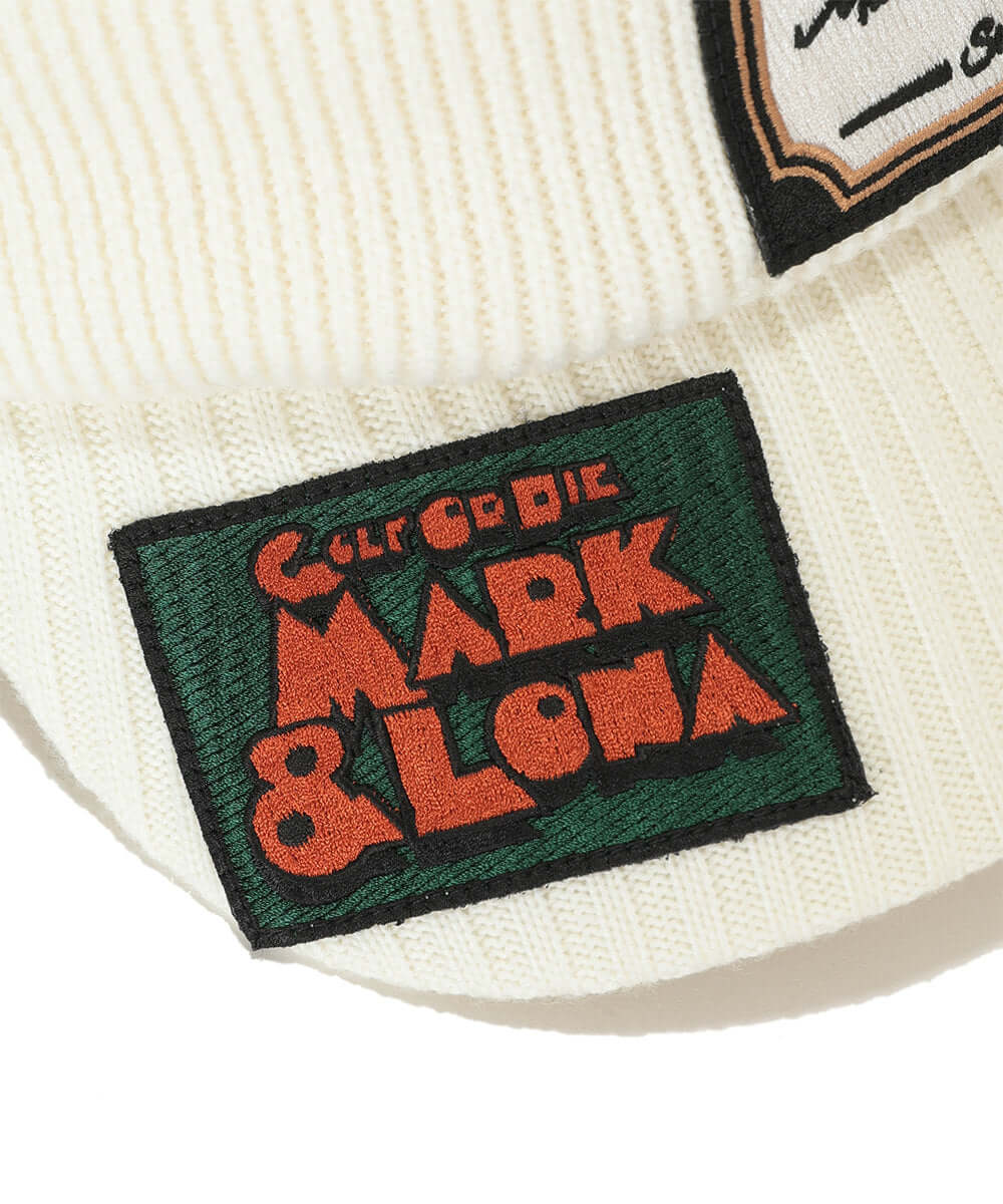 Retro Patch Double Knit Cap | MEN and WOMEN