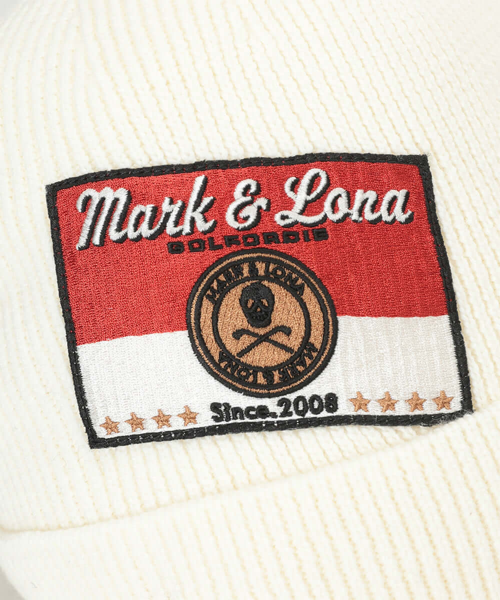 Retro Patch Double Knit Cap | MEN and WOMEN