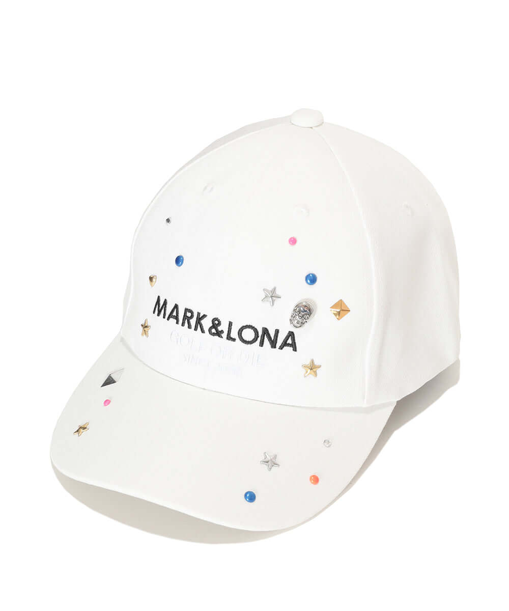 ML Crystal Embellished Six-Panel Cap | MEN and WOMEN