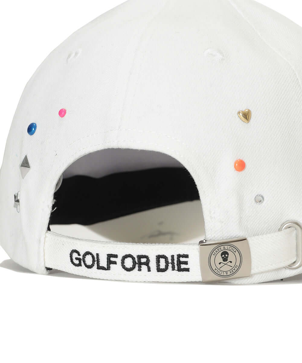 ML Crystal Embellished Six-Panel Cap | MEN and WOMEN
