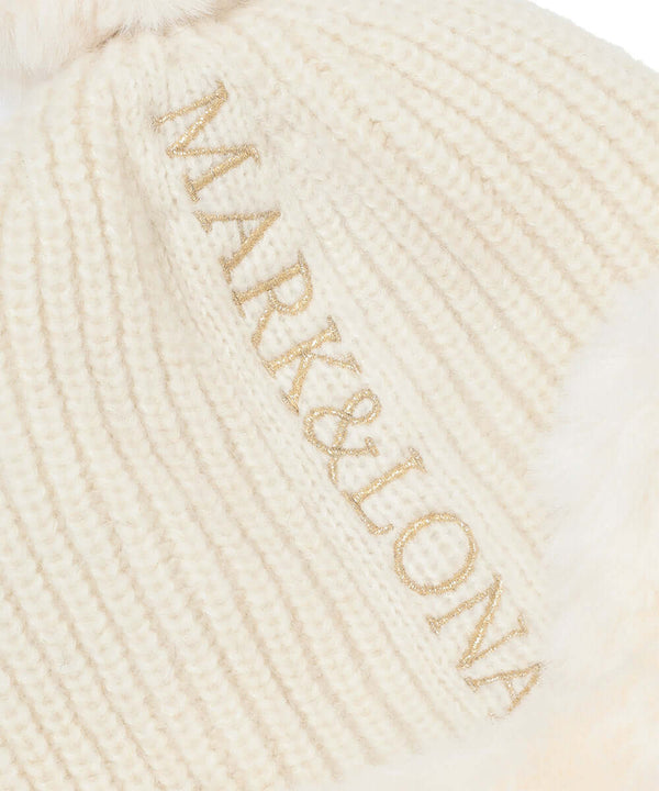 Jennie Fur Knit Cap | WOMEN