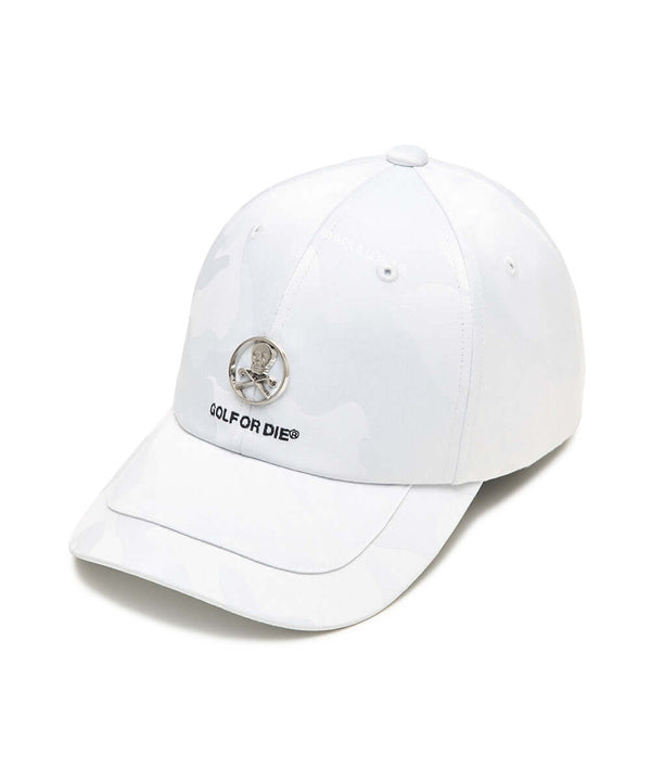 Metal Skull Icon Camouflage Cap | MEN and WOMEN