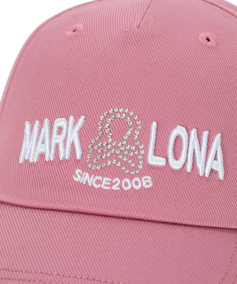 MARK&LONA スカル刺繍キャップ New Era スカル刺繍 キャップ 黒