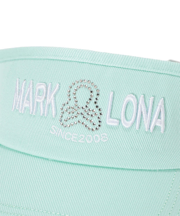 Crystal Embro 2 Tone Visor | MEN and WOMEN