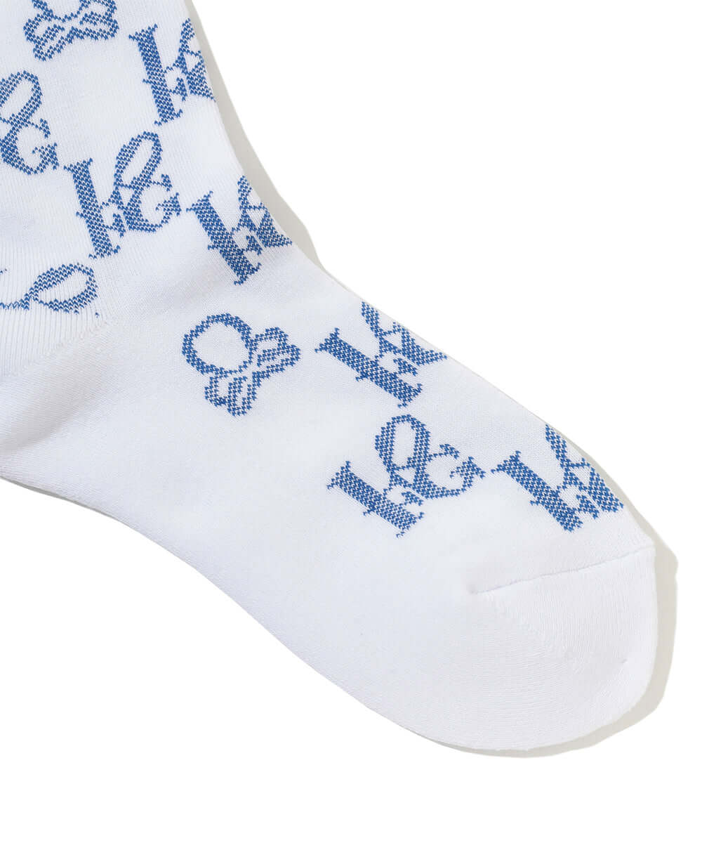 Ever Monogram Socks | WOMEN