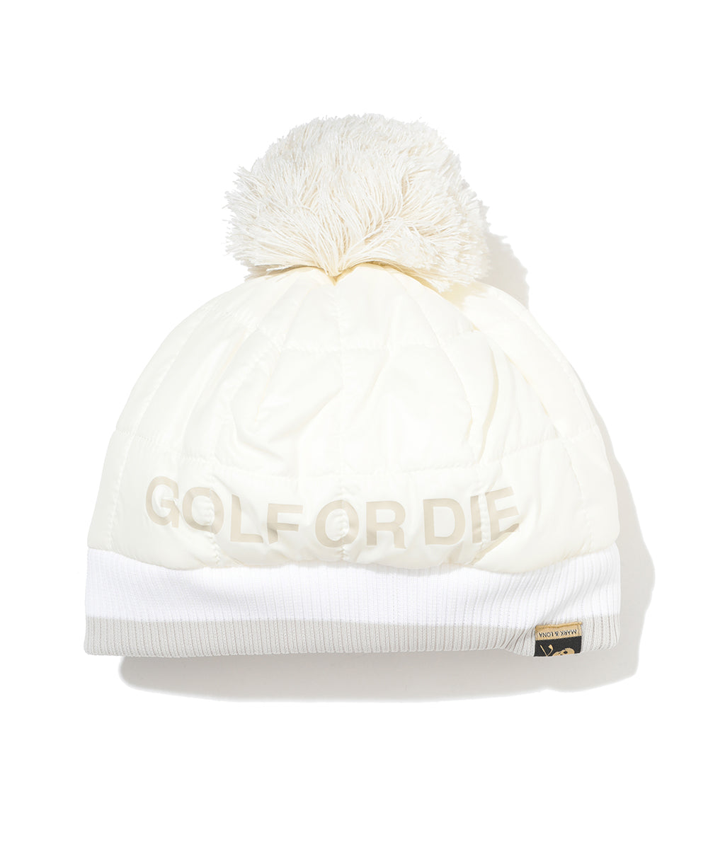 Frame Quilted Pom Cap | MEN and WOMEN