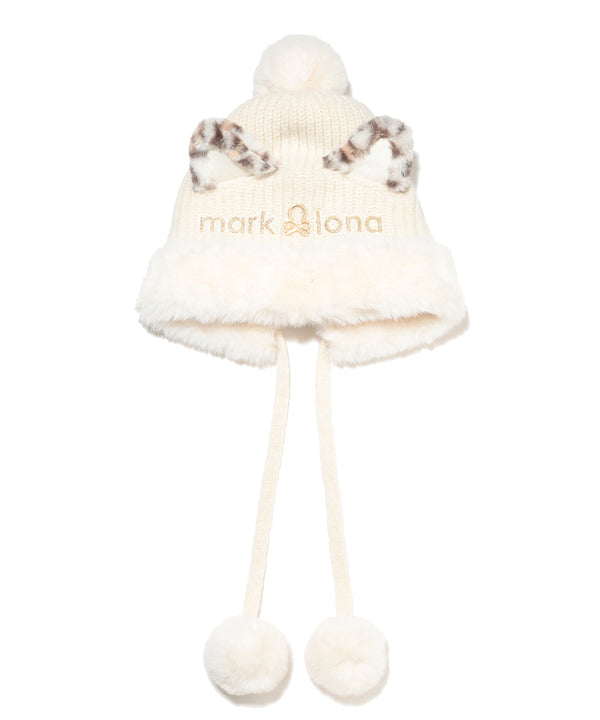 Furry Cat Leopard Beanie