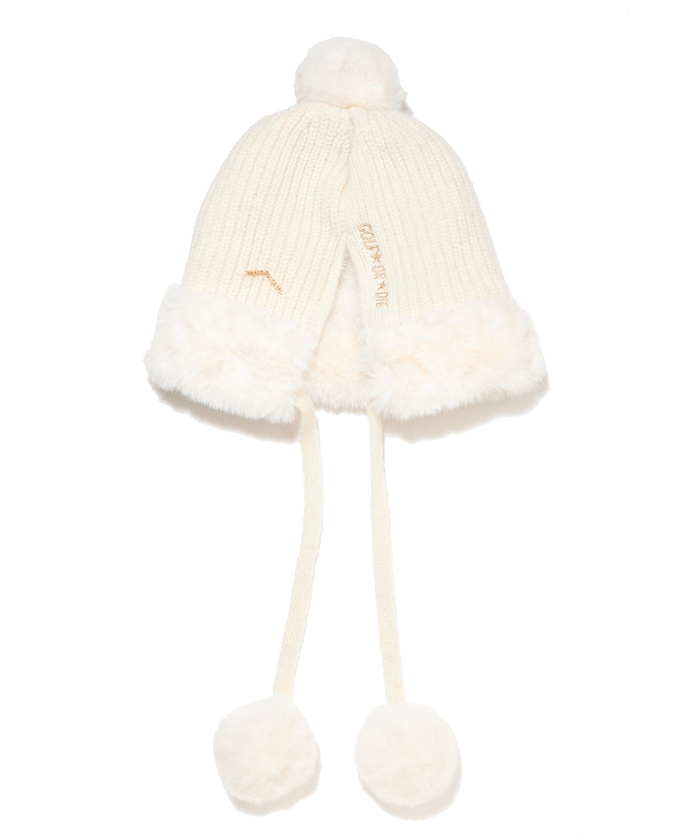 Furry Cat Leopard Beanie