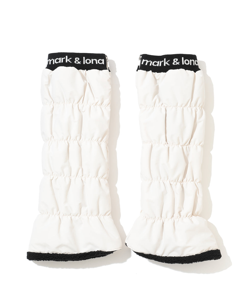 Node Puffy Zip On Leg Warmers | MEN and WOMEN