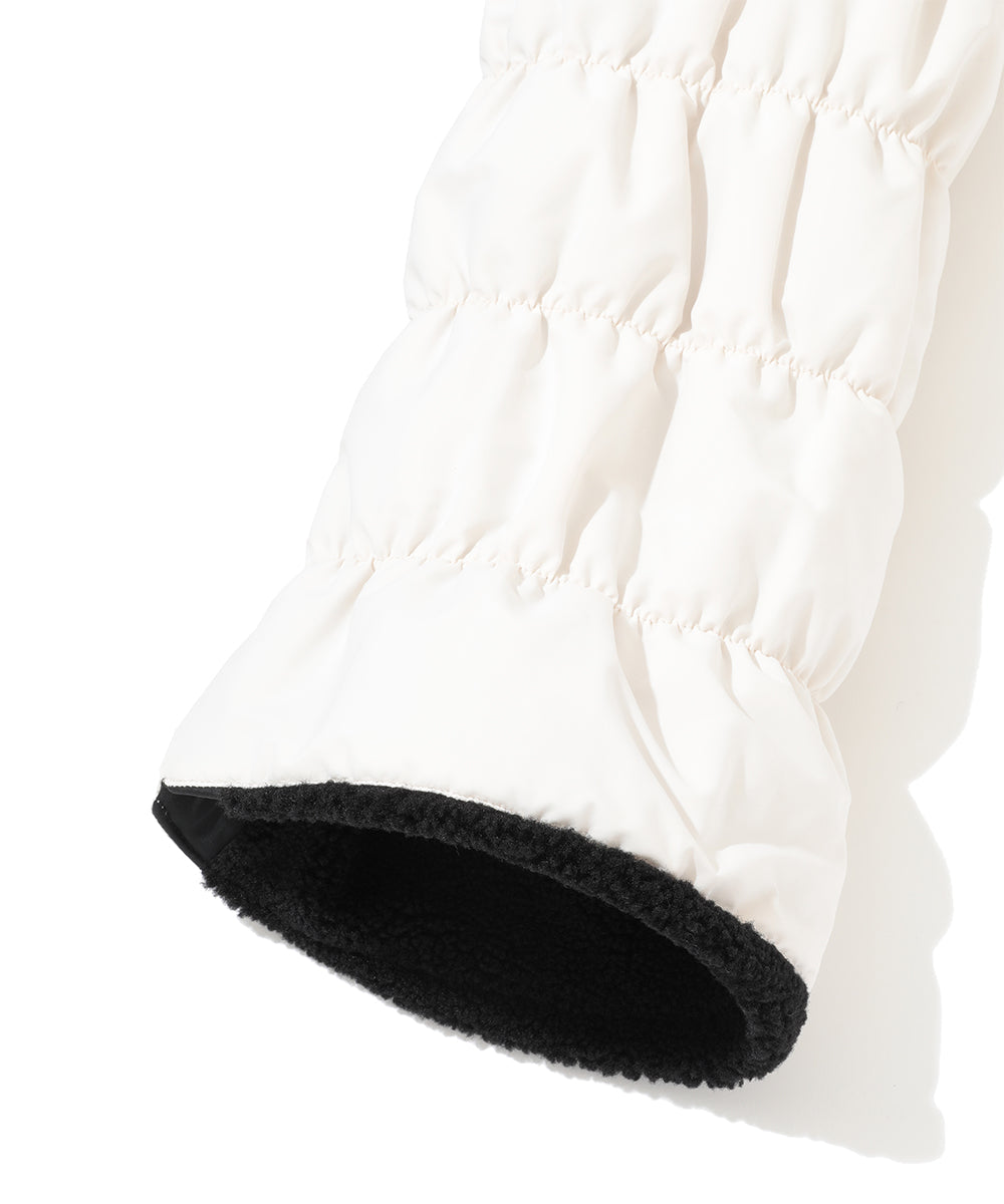 Node Puffy Zip On Leg Warmers | MEN and WOMEN