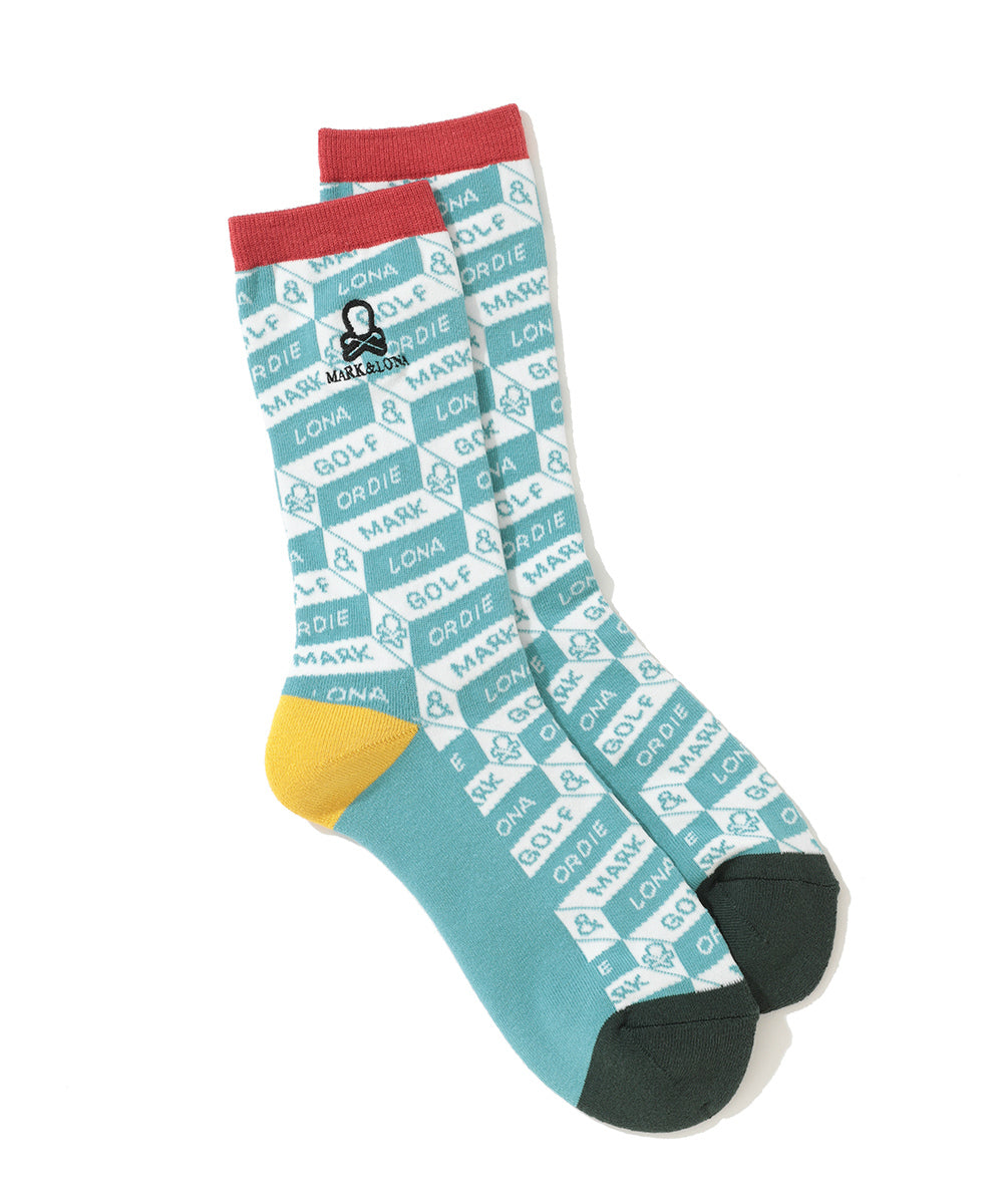 Dépêche Color Block Crew Socks | MEN